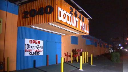 Gardena police say a robbery suspect was shot by his alleged victim on Saturday, Jan. 26, 2013, in the 2000 block of Rosecrans Avenue.
