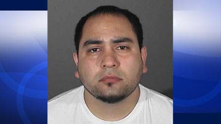 Albert Anthony Morales, 33, is shown in a booking photo provided by the Los Angeles Sheriffs Department. Morales is accused of sexually assaulting a 16-year-old female student in the summer of 2006.