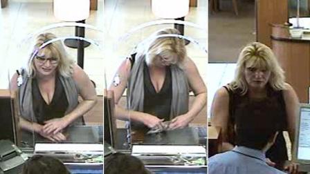 Sheriffs detectives are seeking public assistance in identifying a woman in surveillance pictures suspected of multiple identity thefts.