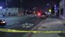 Crime tape ropes off the scene of a shooting near a bus stop in South Los Angeles on Saturday, March 2, 2013.