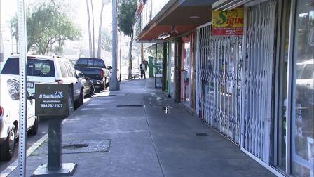 A man was shot and killed as he walked along Parthenia Street, east of Cedros Avenue, on Saturday, March 16, 2013.