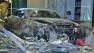 A Bentley belonging to Los Angeles Laker forward Jordan Hill crashed into a Marina del Rey building on Saturday, March 30, 2013.
