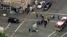 A robbery suspect was shot and killed by police near downtown Los Angeles Wednesday, May 1, 2013.