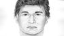 Detectives have released this composite sketch of a man seen blowing kisses to school children while sitting in his truck near Plummer Elementary School in North Hills.