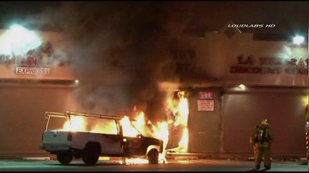 Firefighters were called to a strip mall on the intersection of Santa Fe Avenue and Pine Street in Compton on Tuesday, May 7, 2013.