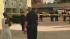 A man allegedly armed with a machete-like blade was shot and killed by Inglewood police Saturday, May 18, 2013, after smashing the windows of eight squad cars parked on the grounds of their police station.