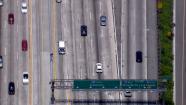 The 405 Freeway is seen in this undated file photo.