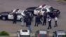 Police investigate a report of a man with a gun at the VA Hospital in North Hills on Tuesday, June 4, 2013.