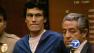 Convicted serial killer Richard Ramirez, known as the Night Stalker, appears in court in this undated photo.