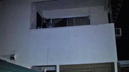A 2-year-old girl fell from a second-floor balcony at an apartment complex on the 2400 block of Angela Street in Pomona on Tuesday, June 11, 2013.