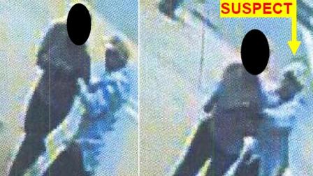 The Los Angeles County Sheriffs Department is searching for a man who robbed a pedestrian in Altadena on May 31, 2013.