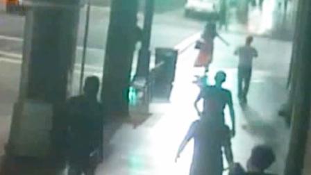 Police released dramatic surveillance video showing a vicious attack on a transgender woman on a Hollywood sidewalk on May 31, 2013.