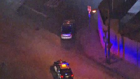 A male suspect led California Highway Patrol officers on a dangerous high-speed pursuit through the San Gabriel Valley and East Los Angeles on Wednesday, June 19, 2013.