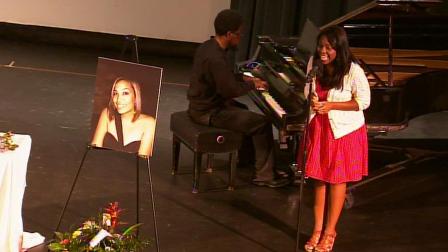 Family and friends remembered Terrilynn Monette, a teacher who vanished for three months in New Orleans, at a memorial service held in Long Beach on Sunday, June 23, 2013.