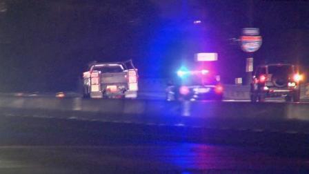 A shooting suspect in a truck led police on a chase from the San Fernando Valley to Ventura County on Sunday, July 7, 2013.