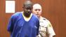 Terrence Meeks enters a Los Angeles courtroom for a sentencing hearing on Wednesday, July 17, 2013.