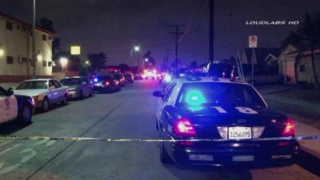 A 26-year-old woman was killed following an apparent drive-by shooting in the 500 block of 95th Street in South Los Angeles Friday, July 19, 2013.