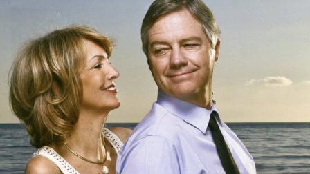 Grant Adamson and his wife Terry are seen in this photo in the Malibu Times.