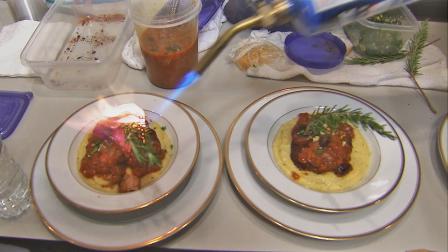 Inspired by cooking shows, firefighters square off to wow judges with a signature dish in the Firehouse Challenge Cook-Off.