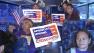 Immigration reform activists are seen traveling by bus to Bakersfield on Wednesday, Aug. 14, 2013.