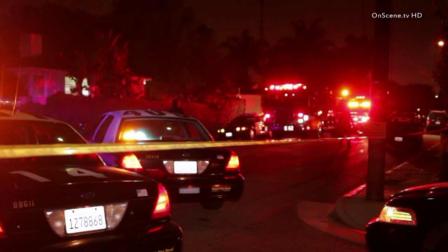 An investigation is underway on the 4600 block of Braddock Drive in the Del Rey area of Los Angeles after a man was found shot to death inside his car Saturday, August 17, 2013.