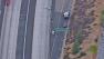 The Hubbard Street exit on the eastbound 210 Freeway in Sylmar is shown. The eastbound lanes of the freeway were closed due to a death investigation on Thursday, Aug. 29, 2013.