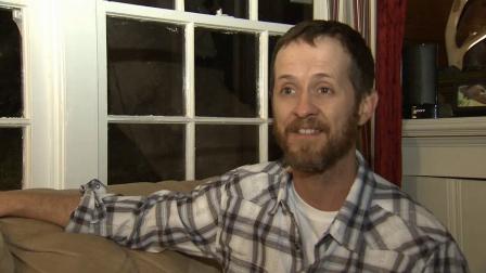 Musician Brad Carter is seen talking with Eyewitness News on Wednesday, Sept. 11, 2013.