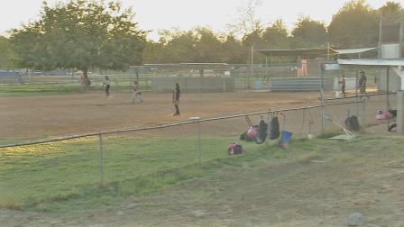 Thieves walked away with thousands of dollars worth of equipment from a childrens softball league in Sylmar.