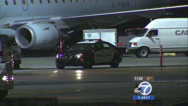 LAX dry ice blast: Some departures affected