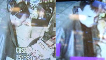 The California Lottery released these surveillance images of the person who bought the winning Powerball ticket.