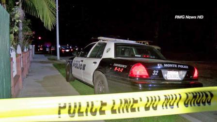 Police respond to a fight call near the intersection of Brockway Street and Utah Avenue in El Monte on Thursday, Nov. 28, 2013.
