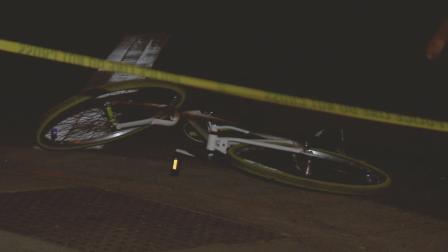 A 15-year-old boy on a bicycle was critically injured by a hit-and-run driver in Long Beach on Thursday, Nov. 28, 2013.