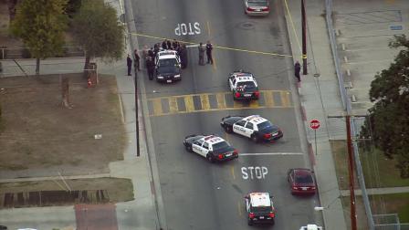 An investigation is underway after El Monte police officers shot and wounded a suspect Friday, Dec. 6, 2013.