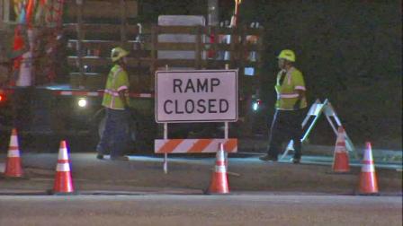 A ramp on the 405 Freeway is seen in this undated photo.