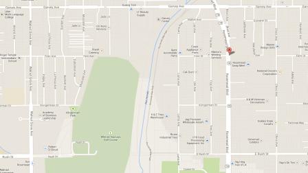 This Google Maps image shows the location of an attempted kidnapping in the area of San Gabriel Boulevard and Fern Avenue in Rosemead.