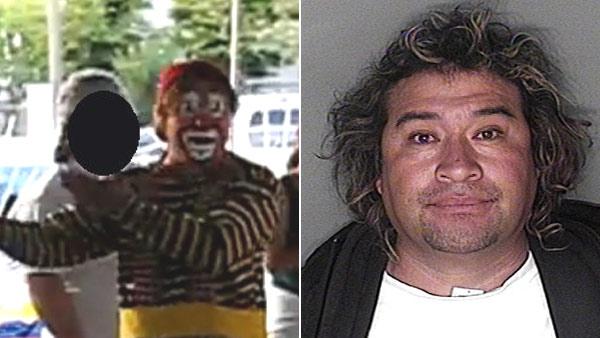 Arrested Clown