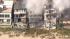 A four-alarm fire damaged three beachfront homes...