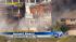 A four-alarm fire destroyed one beachfront home...