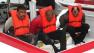 Authorities arrested three men and seized the boat they traveled in during a suspected drug-run into O.C. See photos.