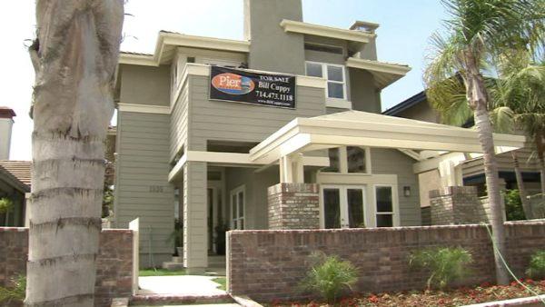 Exterior of Robert Rizzo's Huntington Beach house.