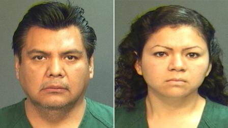 Nazario Enrique Cruz-Sanchez, 40, and Estela Garcia, 28, are accused of sexually assaulting a 9-year-old family member.
