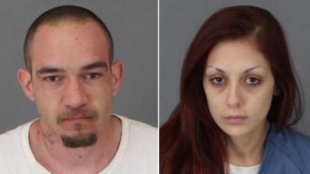Peter Nash, 24, and Jinny Angels, 20, were arrested on suspicion of breaking into a home in San Juan Capistrano.