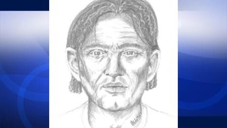 Orange County officials released this sketch of a man, who approached and frightened two 12-year-old girls in Laguna Niguel on Saturday, April 28, 2012.