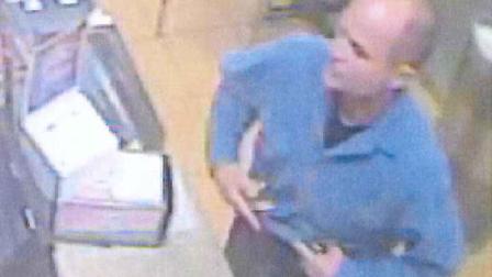Orange Police are seeking a robbery suspect who strikes Baskin-Robbins ice cream stores.