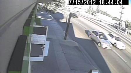 The Santa Ana Police Department released a photograph of the silver Honda driven by the alleged suspect in the rape of a child.