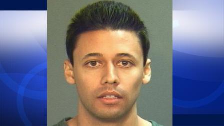 Angel Rojas Jr., 24, was arrested on suspicion of planting a camera inside a bathroom at a Santa Ana elementary school where he works as a janitor.