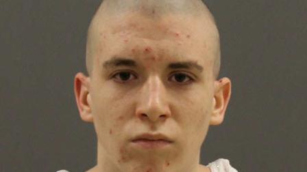 Buena Park police arrested 19-year-old bank robbery suspect Matthew Huff Thursday, Sept. 27, 2012.