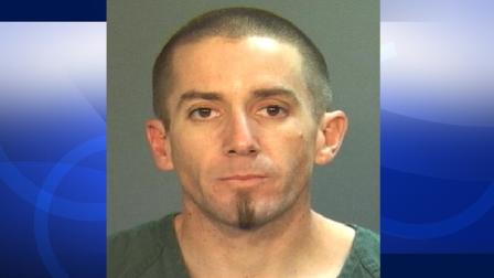Jeffery Alan Lawing, 35, was arrested for grand theft and possession of burglary tools Wednesday, Oct. 10, 2012 on the roof of Santa Ana Restoration Church.