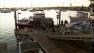Law enforcement officials are seen in Newport Beach, where 15 suspected illegal immigrants were discovered on board a cabin cruiser on Thursday, Oct. 18, 2012.
