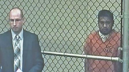 Luis Antonio Garcia Morales, 24, appears in an Orange County courtroom on Monday, Nov. 19, 2012. He is accused in the murder of his former girlfriend, who was found stabbed to death in a Santa Ana alley.